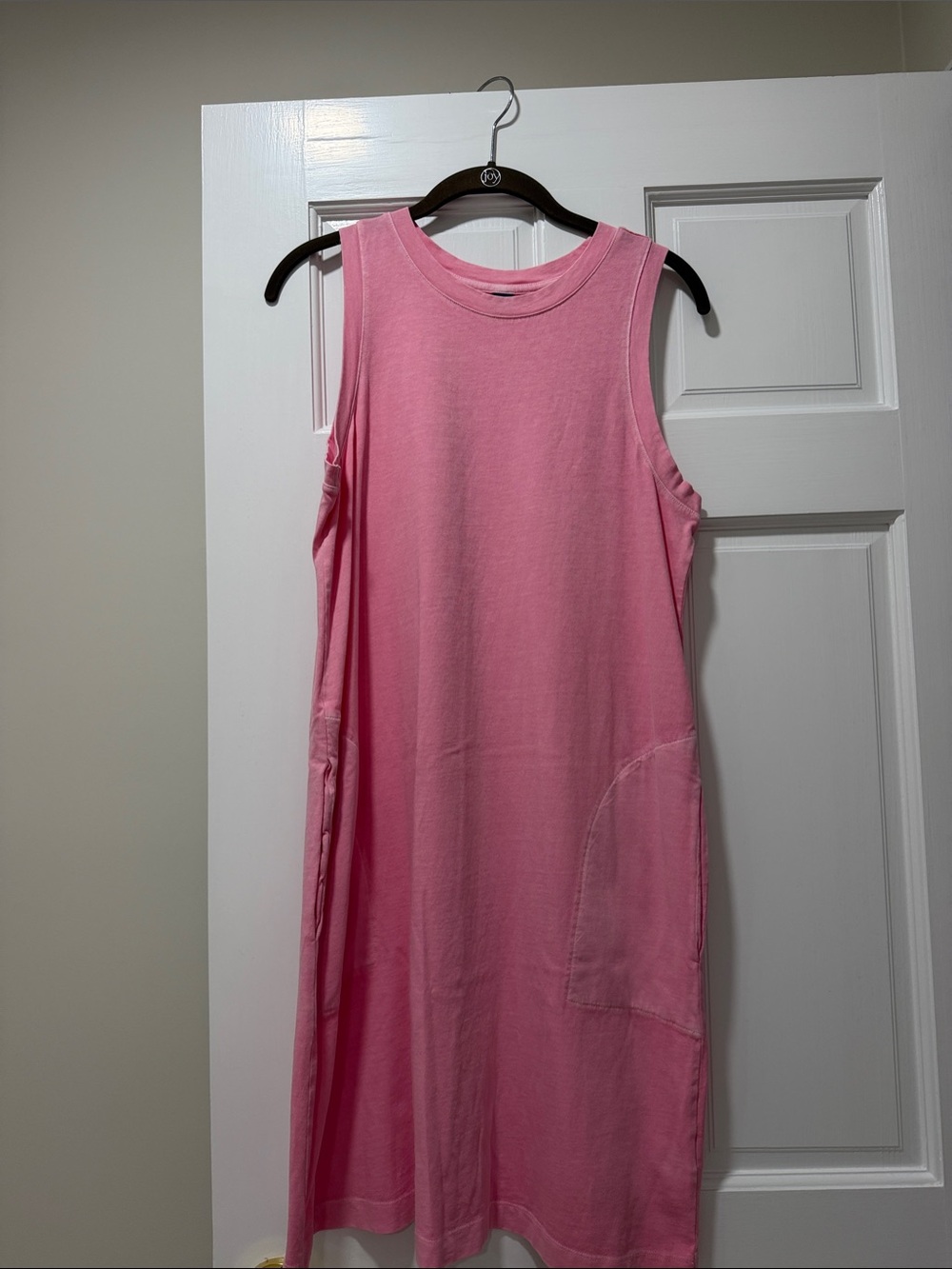 Old Navy Pink Sleeveless Pocket Dress